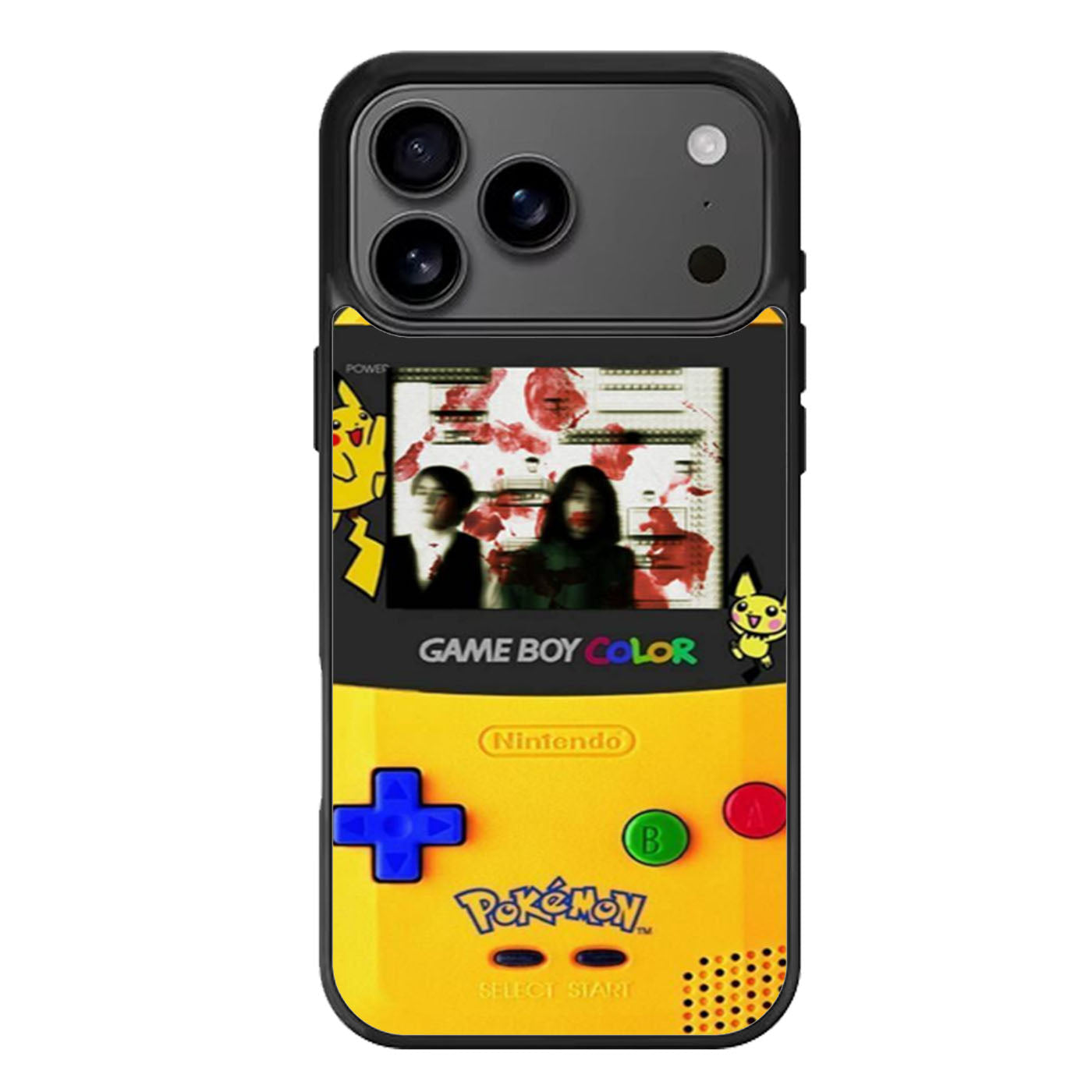 Gameboy Color Pokemon iPhone 17 Pro Max Case