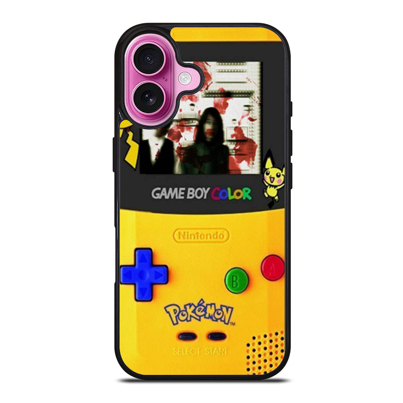 Gameboy Colorful Pokemon iPhone Case Cover