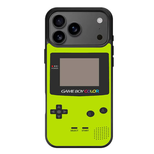 Gameboy Green Color iPhone 17 Pro Max Case
