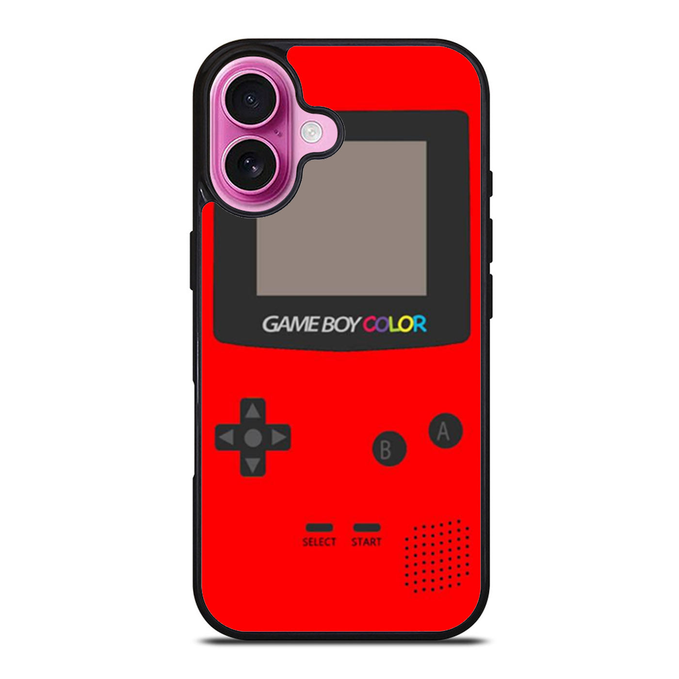 Gameboy Red Color iPhone Case Cover