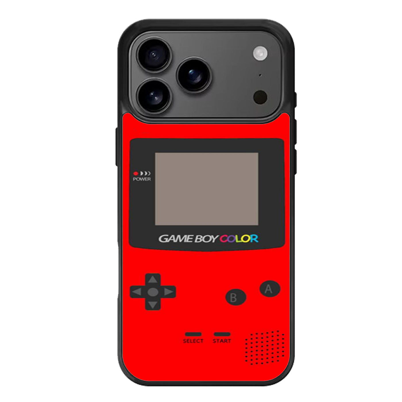 Gameboy Red Color iPhone 17 Pro Max Case