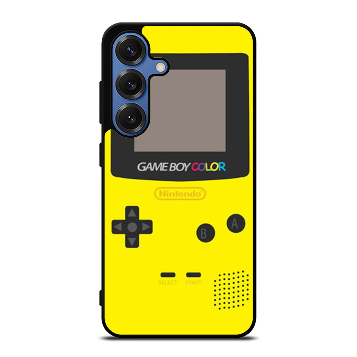 Gameboy Yellow Color Samsung S25 Ultra Case
