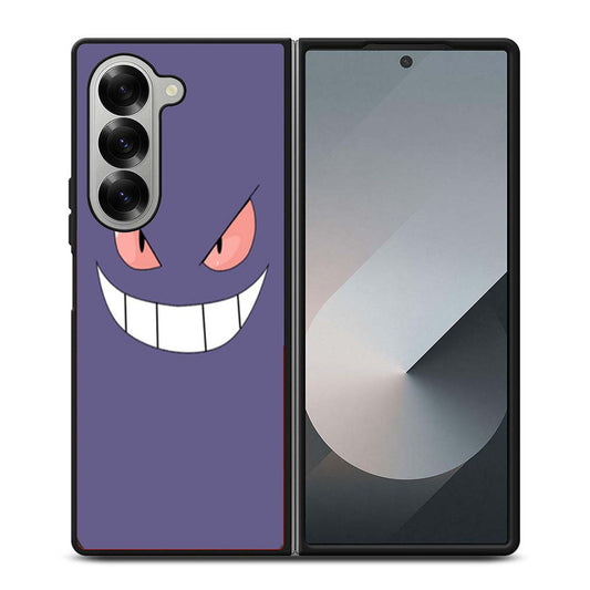 Gengar Face Pokemon Samsung Z Fold 6 Case