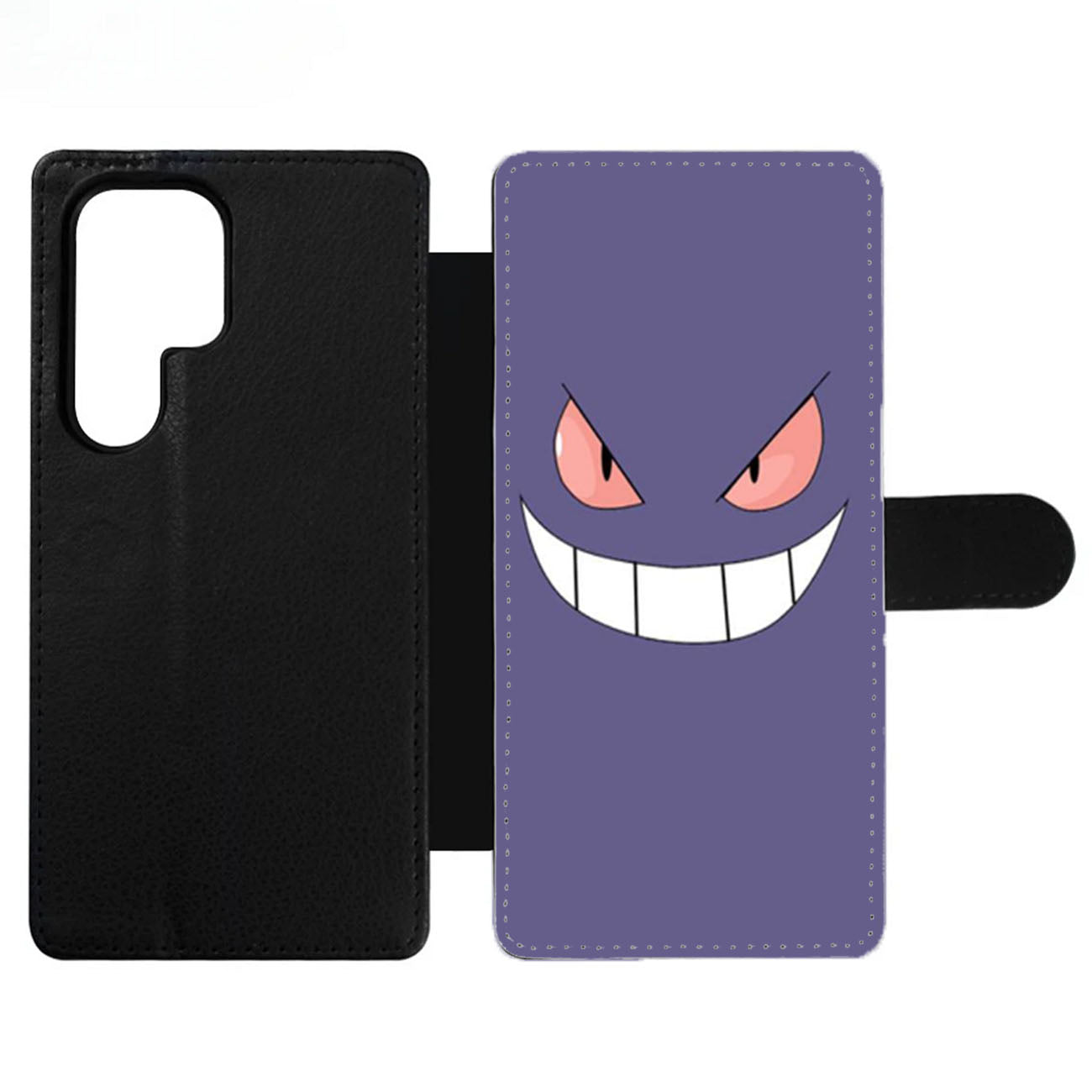 Gengar Face Pokemon Wallet Samsung Case