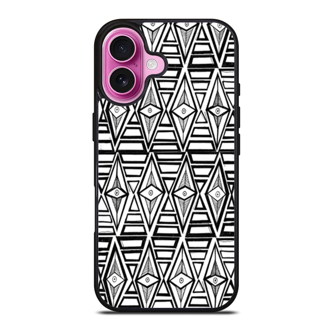 Geometric Aztec Eye Tribal Pattern iPhone Case Cover