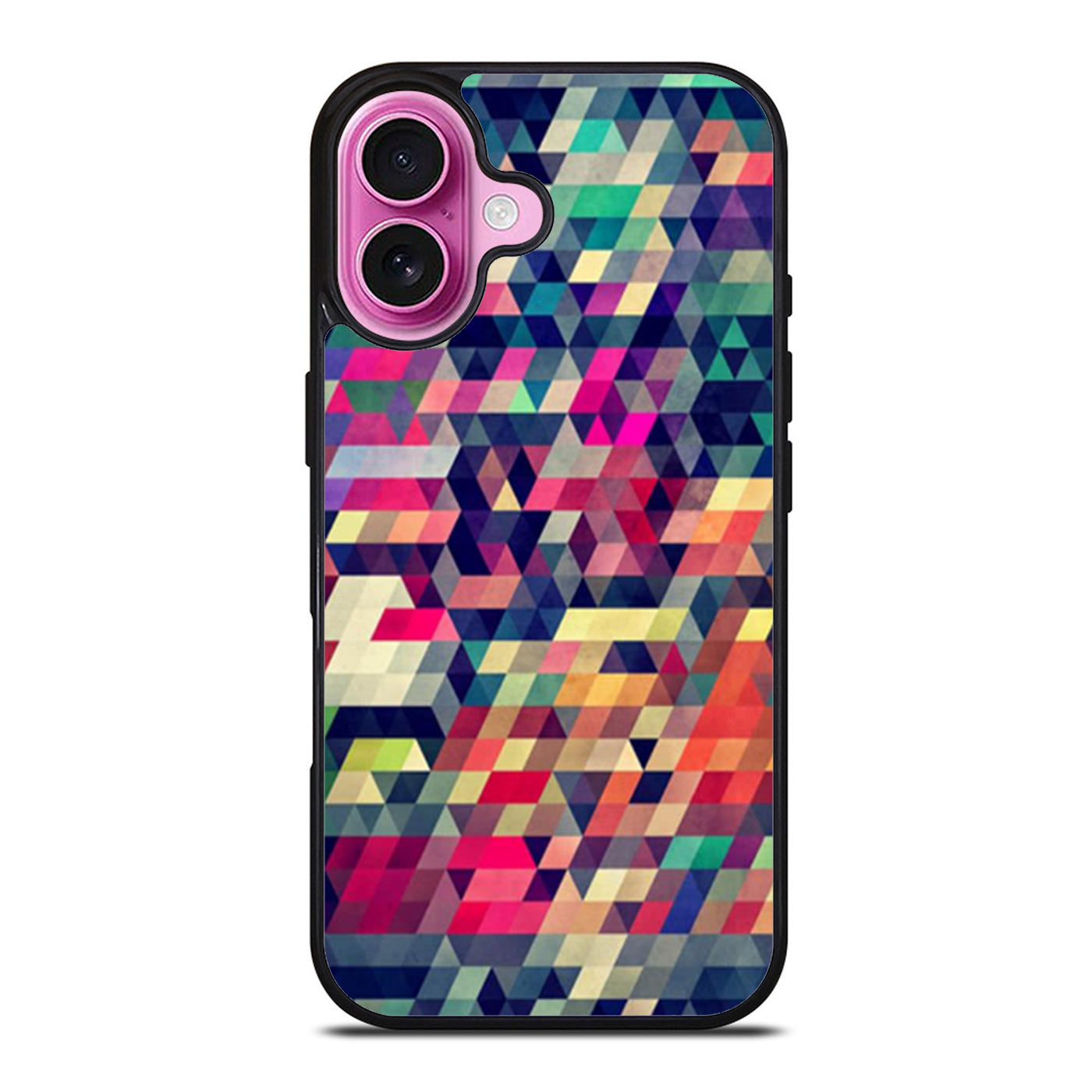 Geometric Colorful Polygonal Art iPhone Case Cover