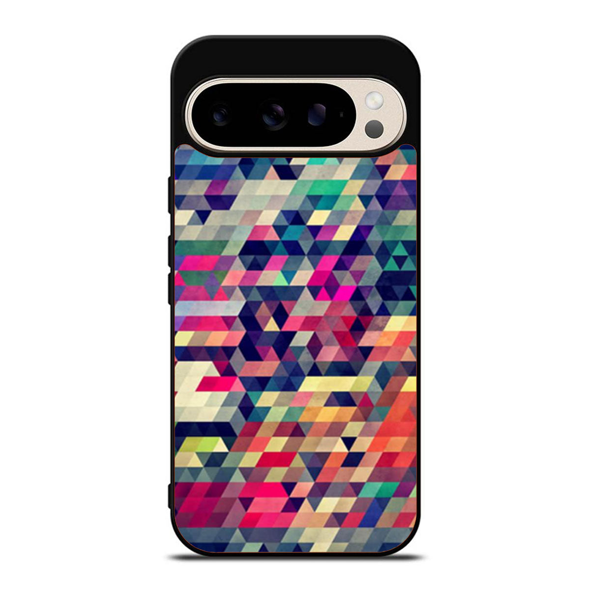 Geometric Colorful Polygonal Art Google Pixel 9 Pro Case