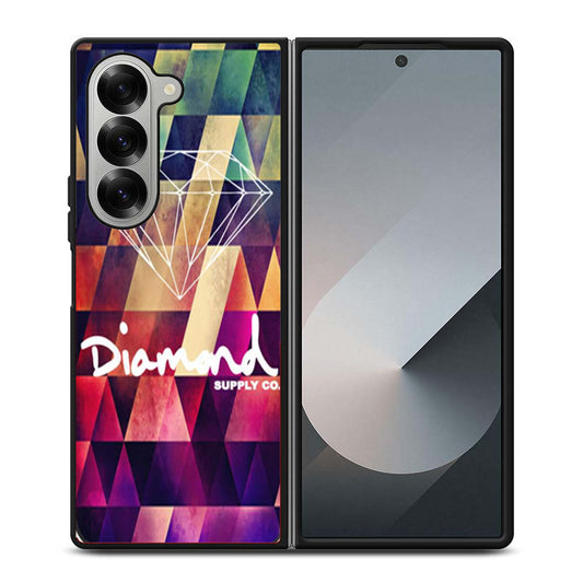 Geometric Diamond Supply Co Samsung Z Fold 6 Case