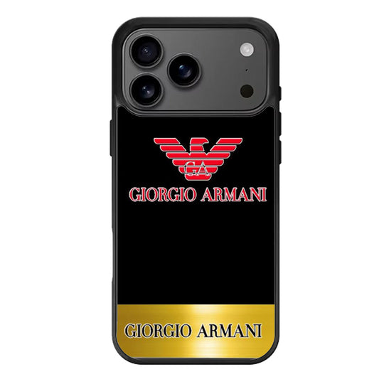 Giorgio Armani Logo iPhone 17 Pro Max Case
