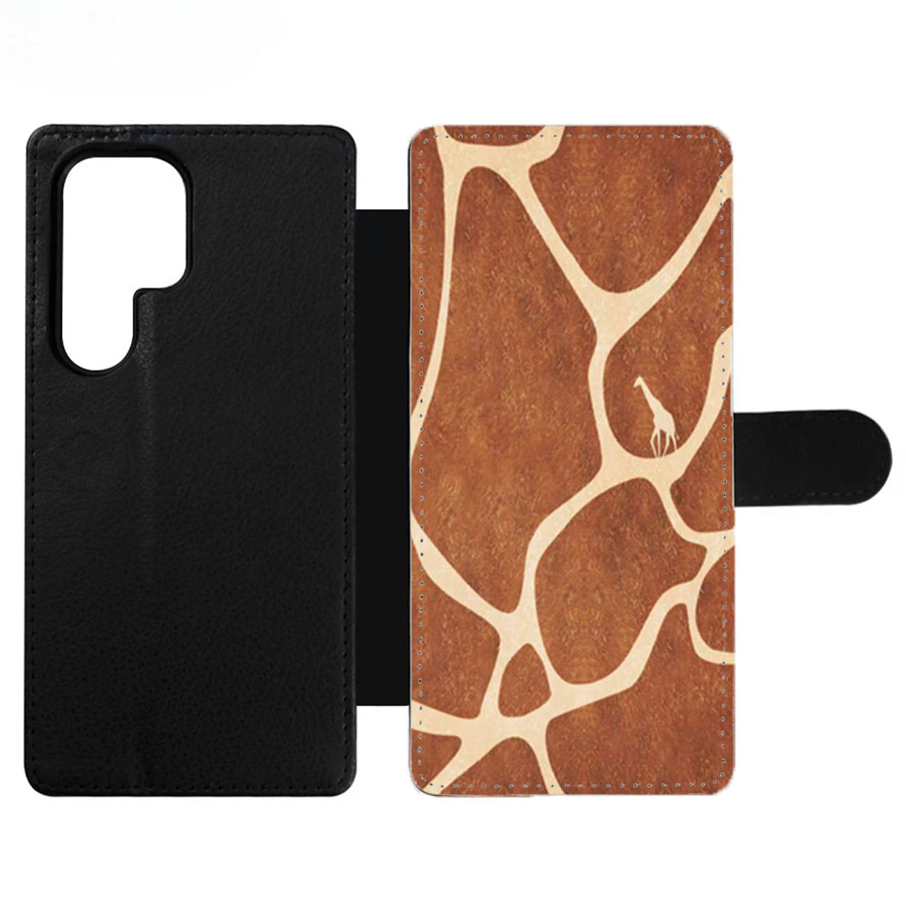 Giraffe Skin Texture Wallet Samsung Case