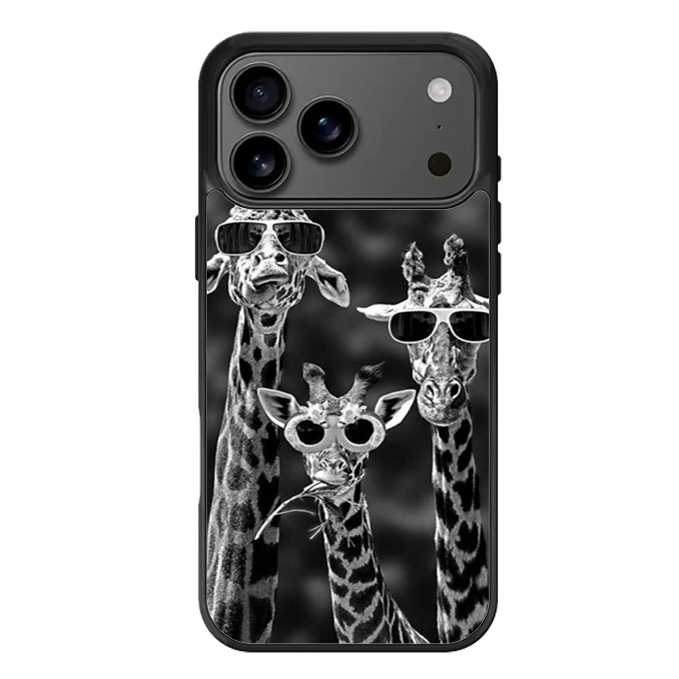 Giraffe Sunglasses iPhone 17 Pro Max Case