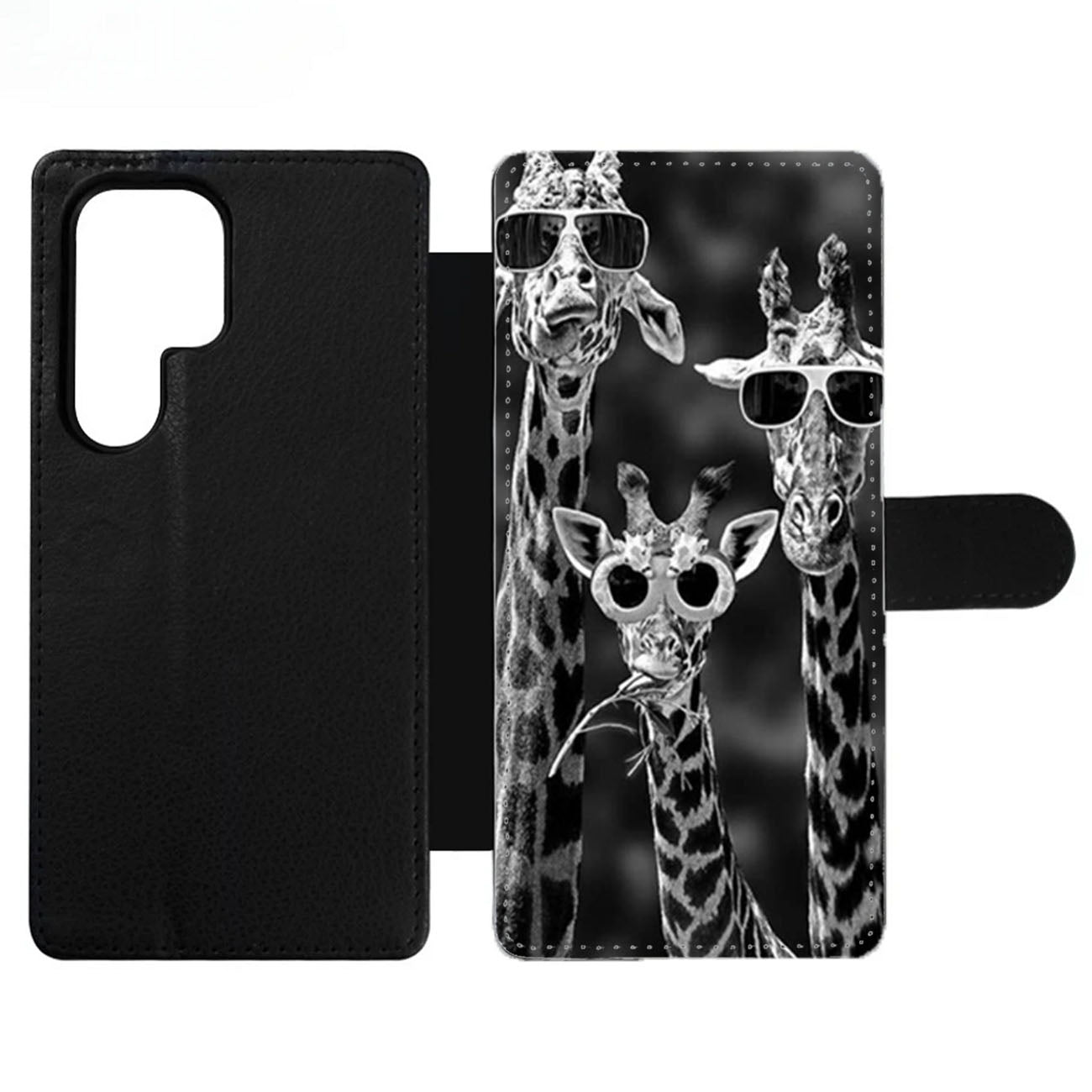 Giraffe Sunglasses Wallet Samsung Case