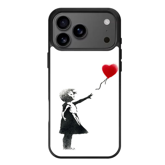 Girl With Balloon iPhone 17 Pro Max Case