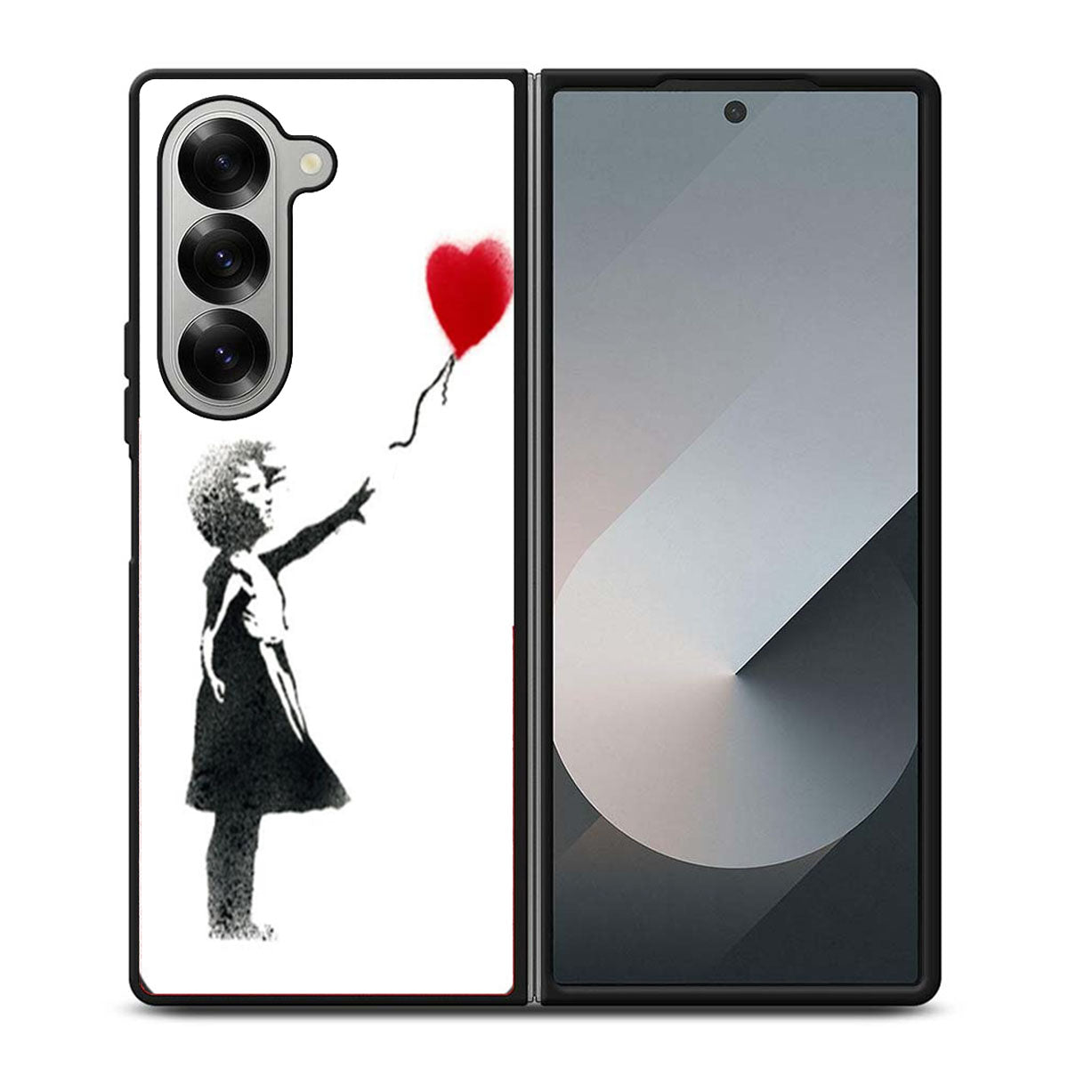 Girl With Balloon Samsung Z Fold 6 Case