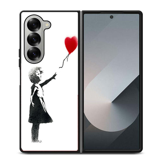 Girl With Balloon Samsung Z Fold 6 Case