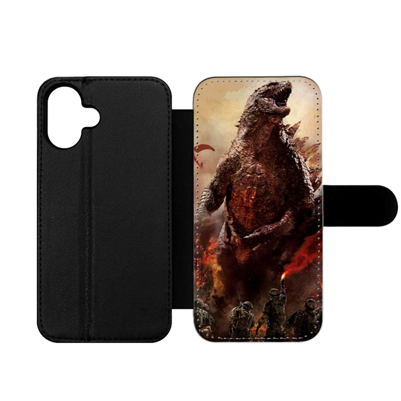 Godzilla Wallet iPhone Case