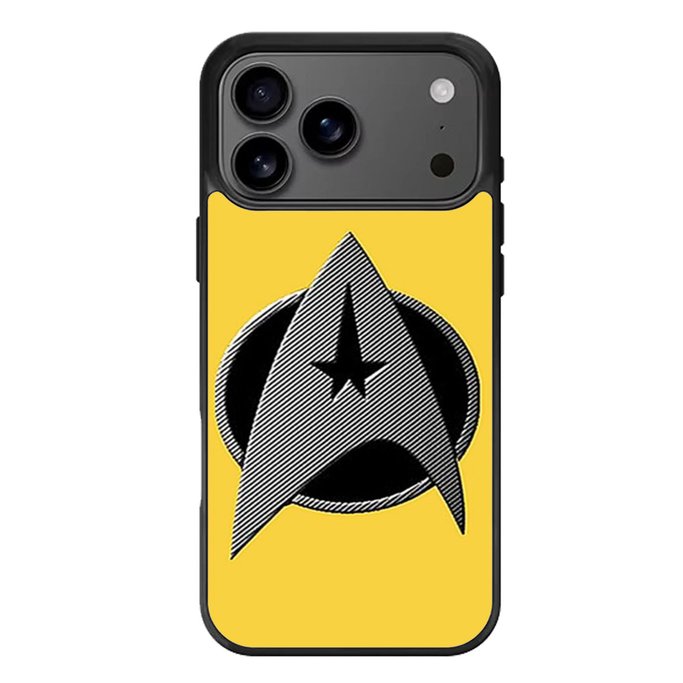 Gold Star Trek Logo iPhone 17 Pro Max Case