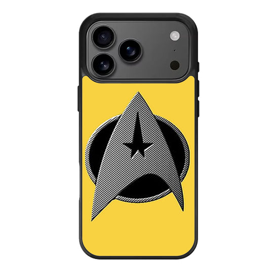 Gold Star Trek Logo iPhone 17 Pro Max Case