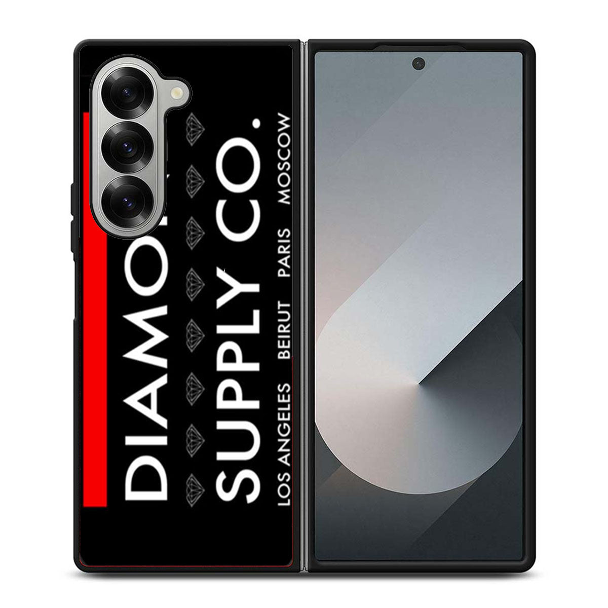 Good Diamond Supply Co Los Angeles Beirut Paris Moscow Samsung Z Fold 6 Case