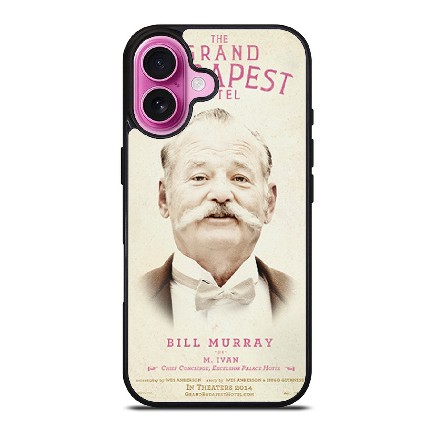 Grand Budapest Hotel Bill Murray iPhone Case Cover