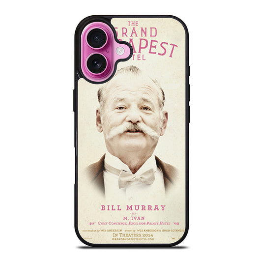 Grand Budapest Hotel Bill Murray iPhone Case Cover