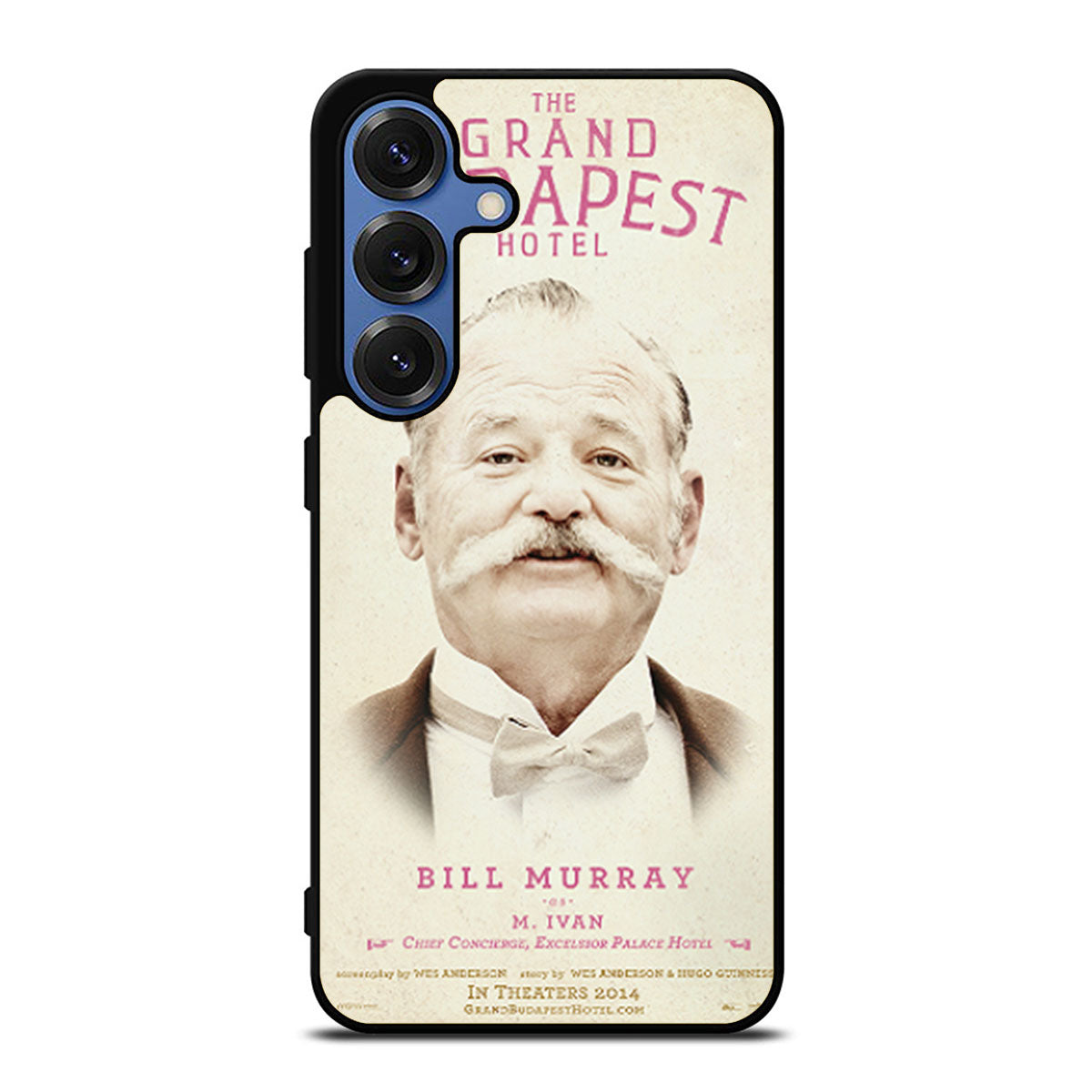 Grand Budapest Hotel Bill Murray Samsung S25 Ultra Case