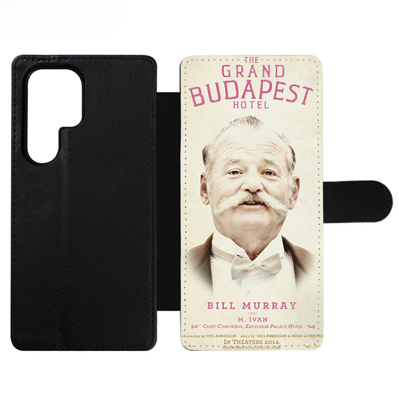 Grand Budapest Hotel Bill Murray Wallet Samsung Case