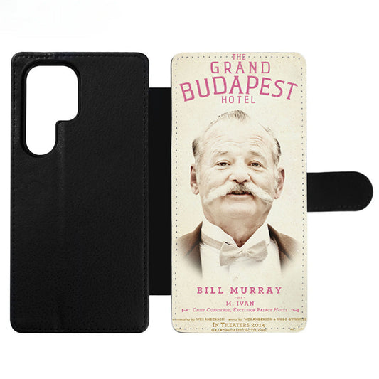 Grand Budapest Hotel Bill Murray Wallet Samsung Case