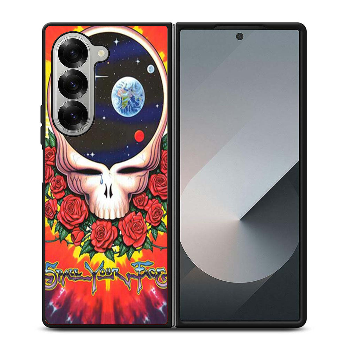 Grateful Dead Space Your Face Samsung Z Fold 6 Case