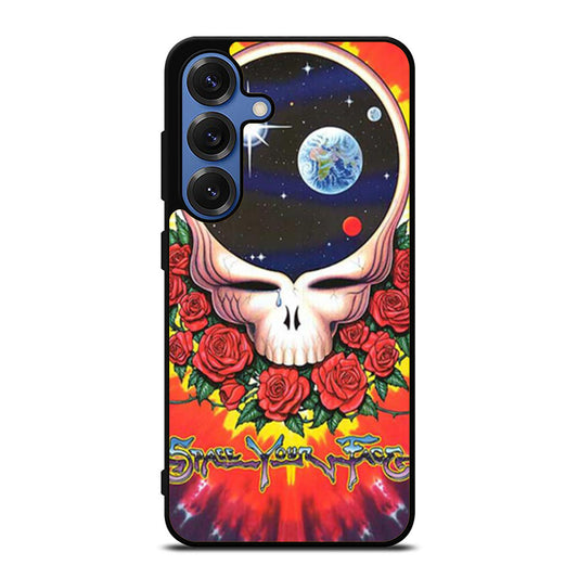 Grateful Dead Space Your Face Samsung S25 Ultra Case