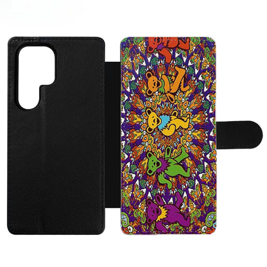 Grateful Dead Tie Dye Tapestry Wallet Samsung Case