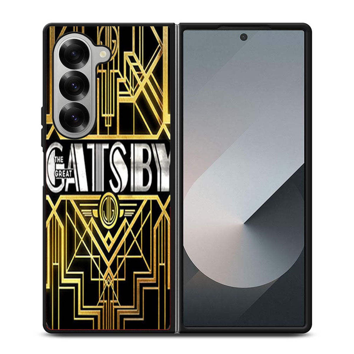 Great Gatsby Design Samsung Z Fold 6 Case