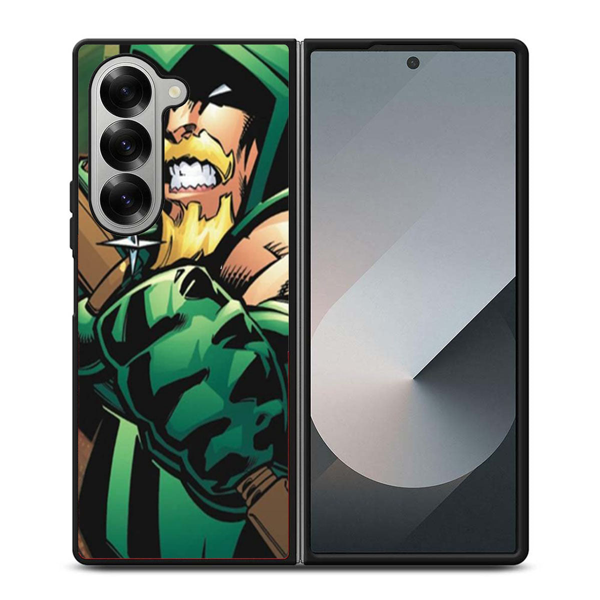 Green Arrow Oliver Queen Samsung Z Fold 6 Case