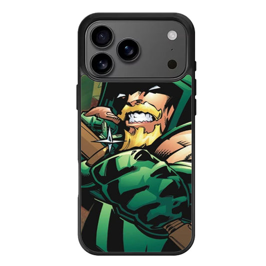 Green Arrow Oliver Queen iPhone 17 Pro Max Case