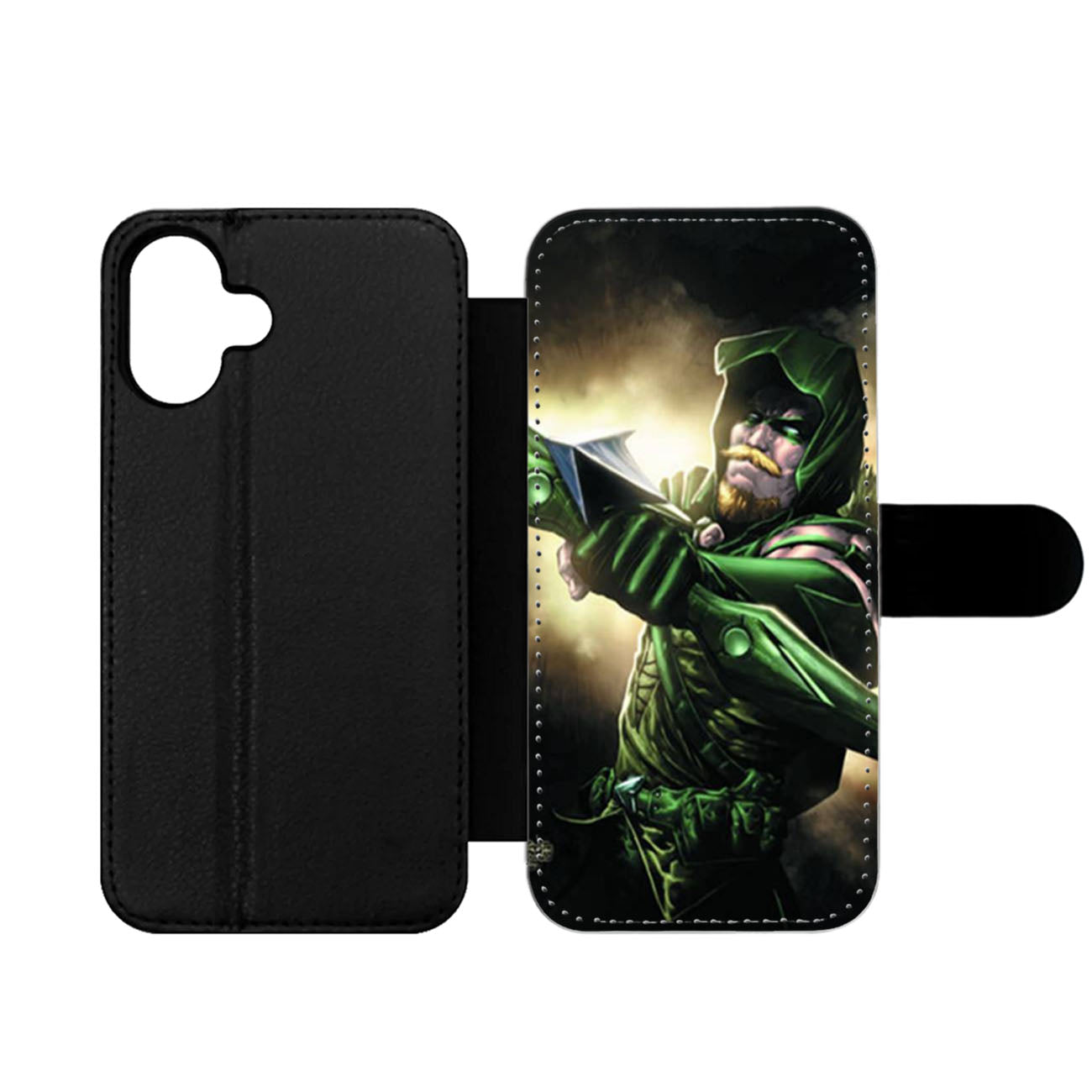 Green Arrow Wallet iPhone Case