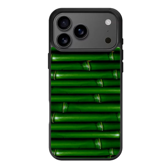 Green Bamboo iPhone 17 Pro Max Case