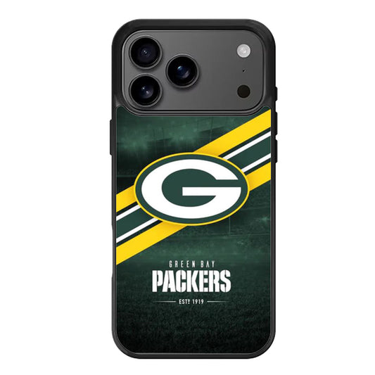 Green Bay packers Wallpaper logo iPhone 17 Pro Max Case