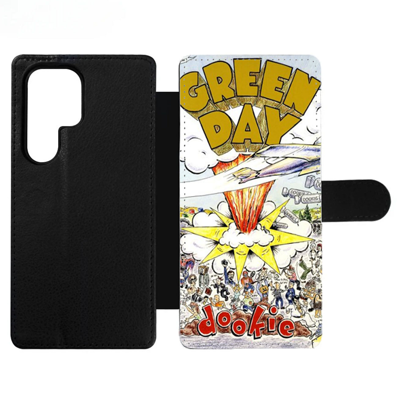 Green Day Dookie Album Animation Wallet Samsung Case