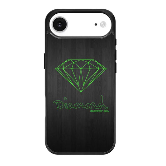 Green Diamond Supply Co Dark Wood iPhone Air Case