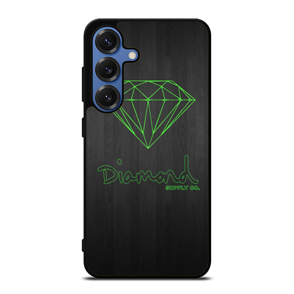 Green Diamond Supply Co Dark Wood Samsung S25 Ultra Case