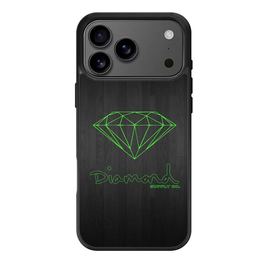 Green Diamond Supply Co Dark Wood iPhone 17 Pro Max Case