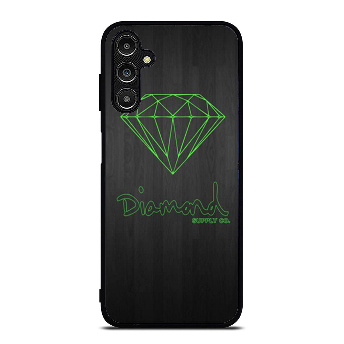 Green Diamond Supply Co Dark Wood Samsung A16 Case