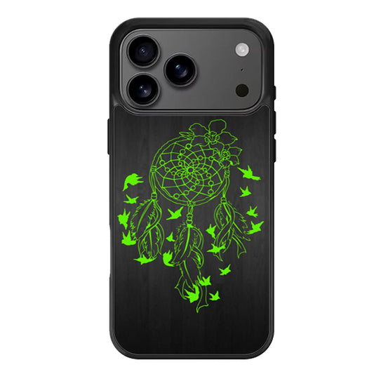 Green Dream Catcher iPhone 17 Pro Max Case