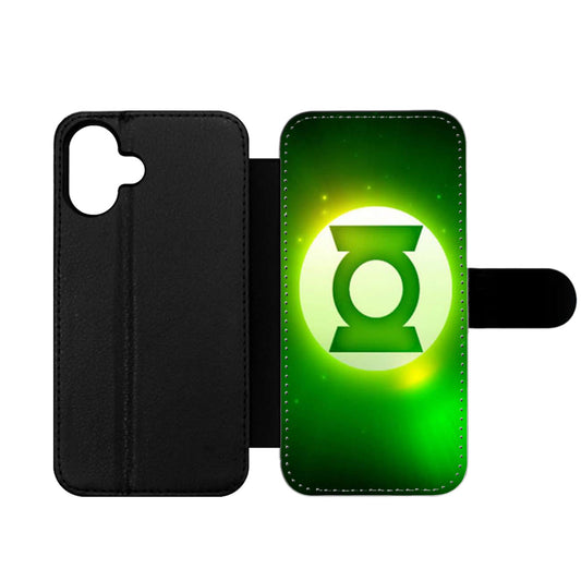 Green Lantern Ring Logo Wallet iPhone Case