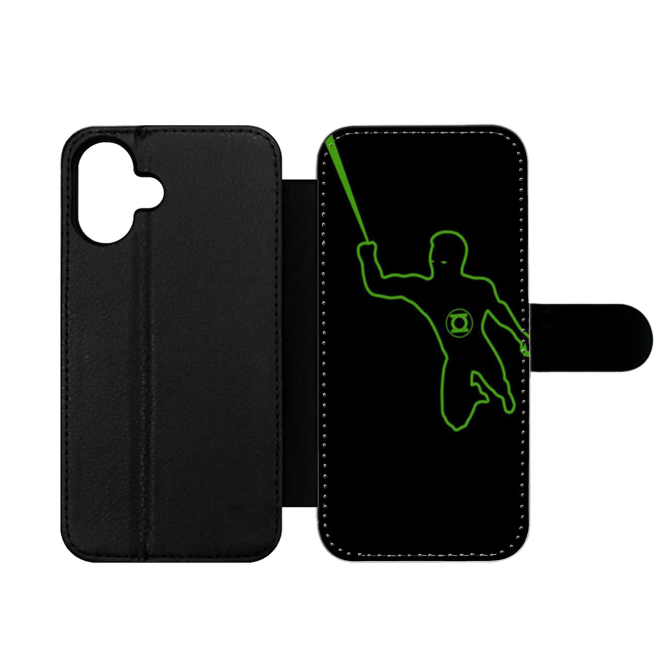Green Lantern Wallet iPhone Case