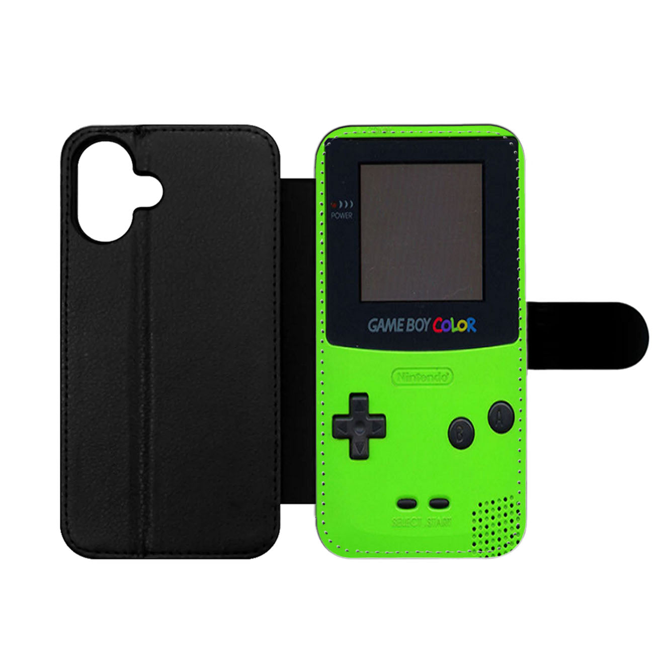 Green Nintendo Game Boy Color Wallet iPhone Case