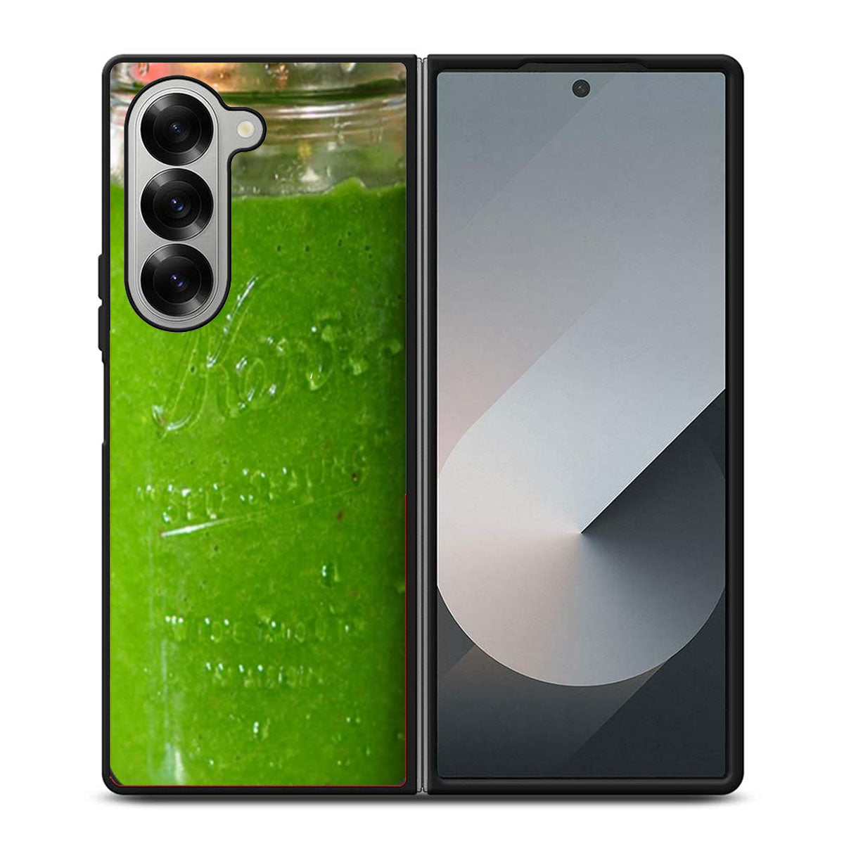Green Smoothies Samsung Z Fold 6 Case