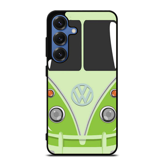 Green VW Camper Volkswagen Minibus Samsung S25 Ultra Case