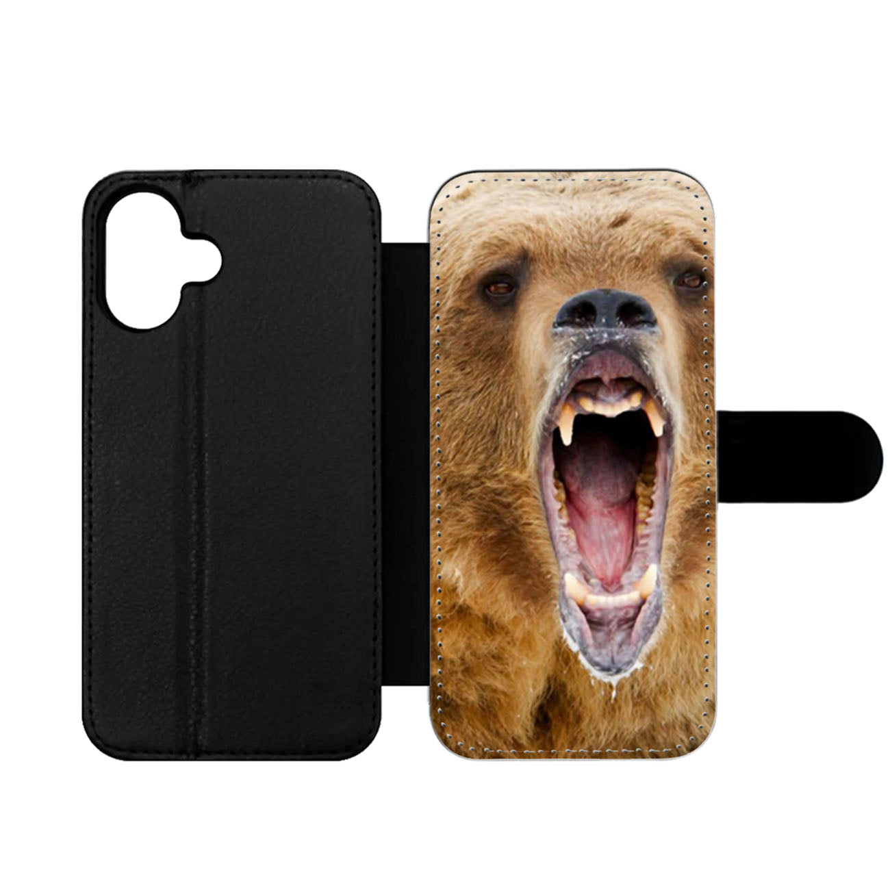 Grizzly Bear Wallet iPhone Case