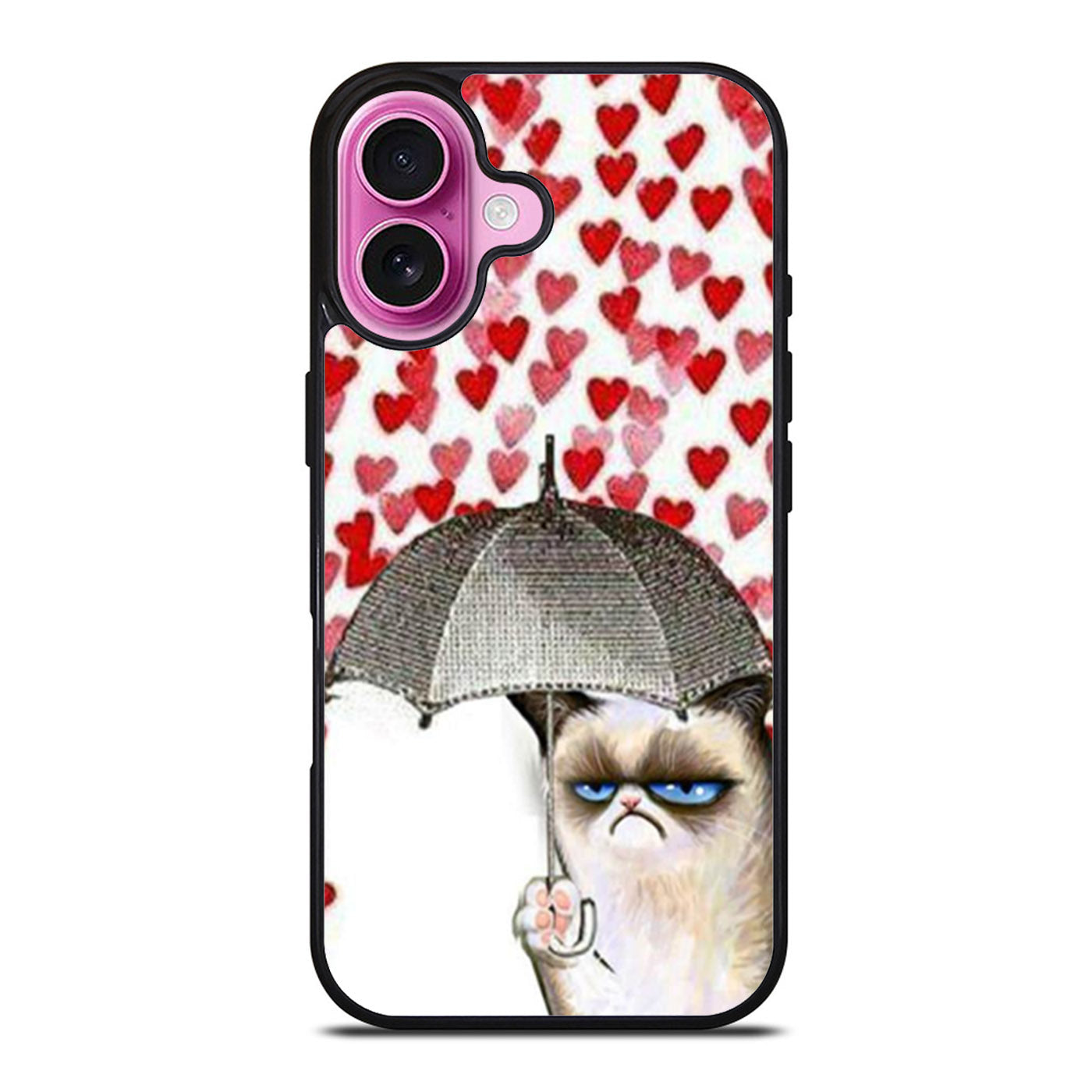 Grumpy Cat Umbrella iPhone Case Cover
